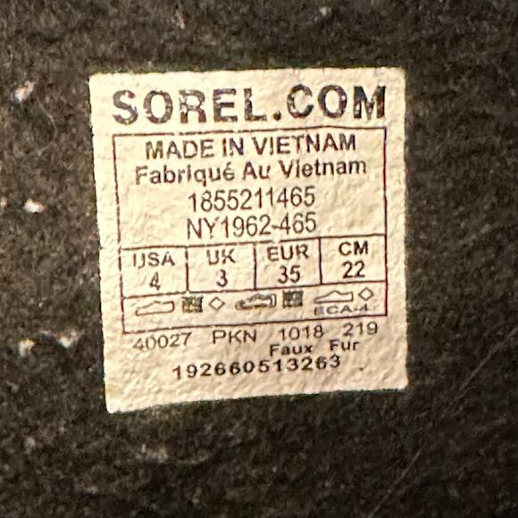 Sorel Yoot Pac Winter Boots sz 4 Snow Boots Insulated Waterproof Boots - Picture 4 of 7